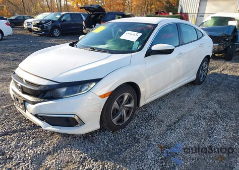 2019 Honda Civic Lx z USA, uszkodzony, nr VIN 2HGFC2F60KH580097